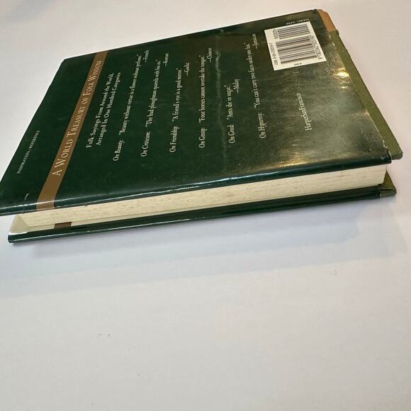 A World Treasury of Folk Wisdom Hardcover Reynold Feldman - Picture 4 of 6